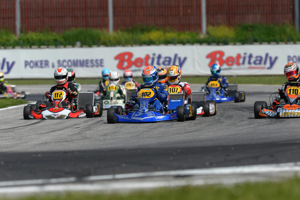 WIN AND PODIUM FOR PRAGA IN KZ2 AT THE WSK MASTER SERIES