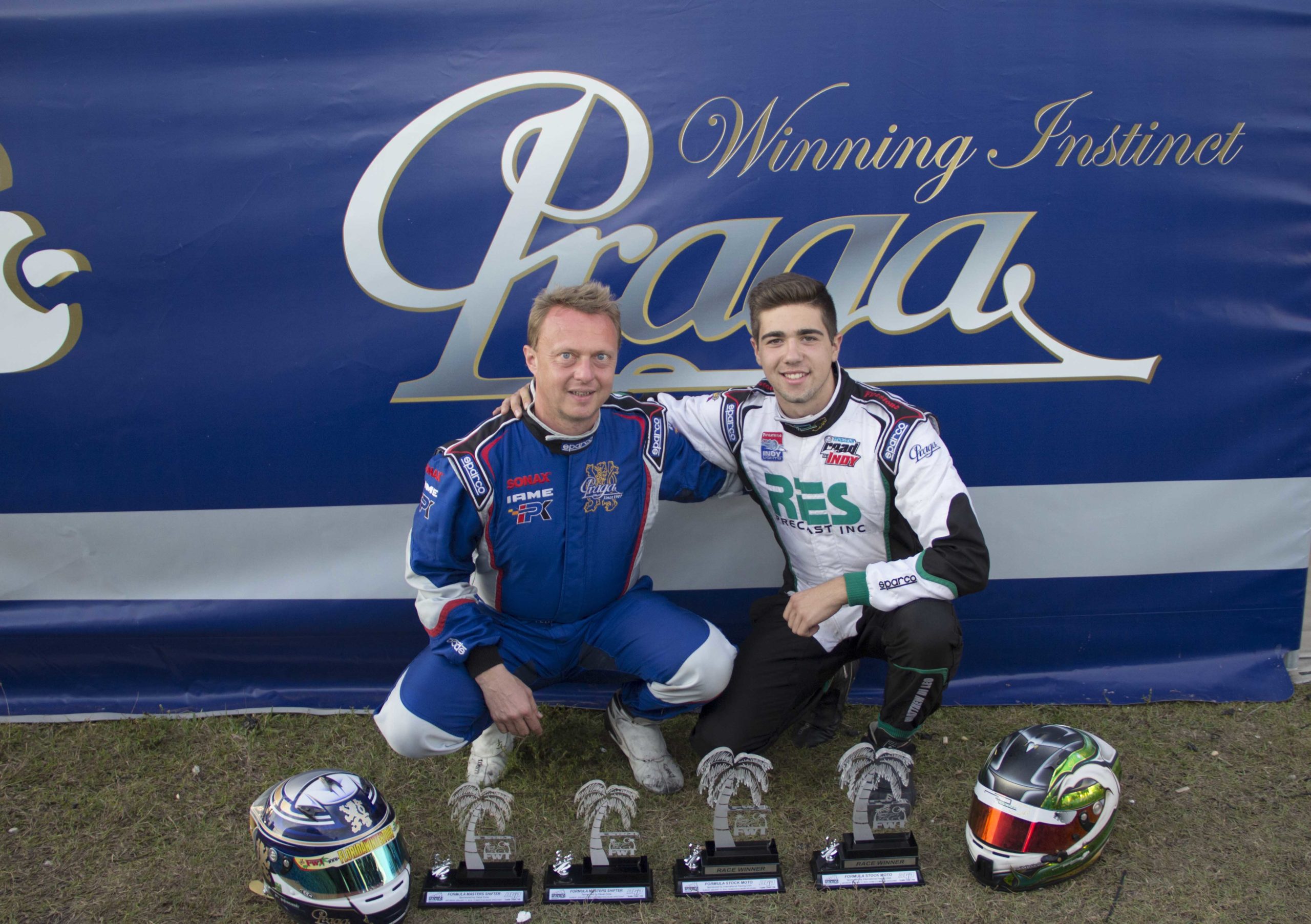 A Double Win and Podiums for Praga at Florida Winter Tour