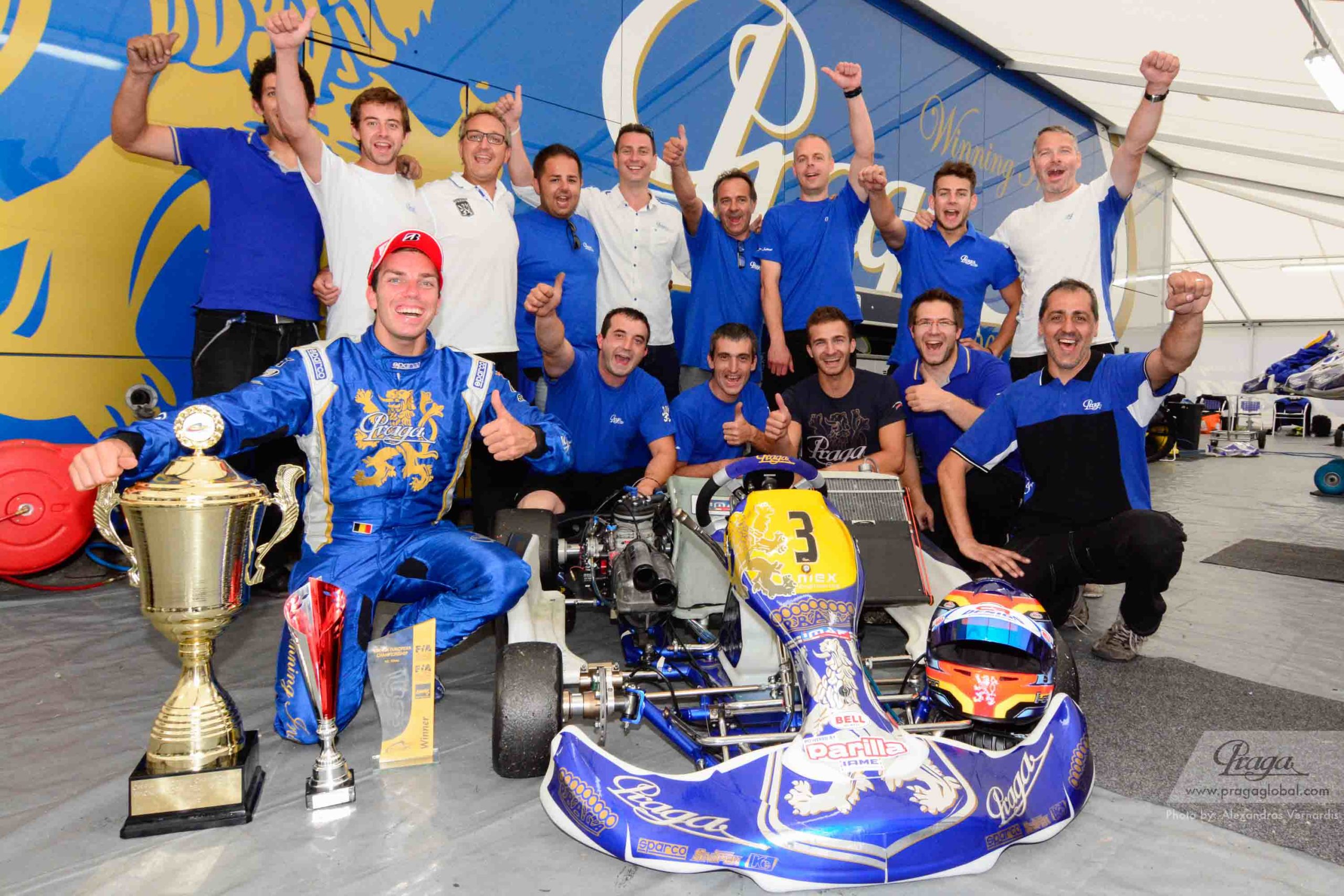 European victory for Praga Kart Racing