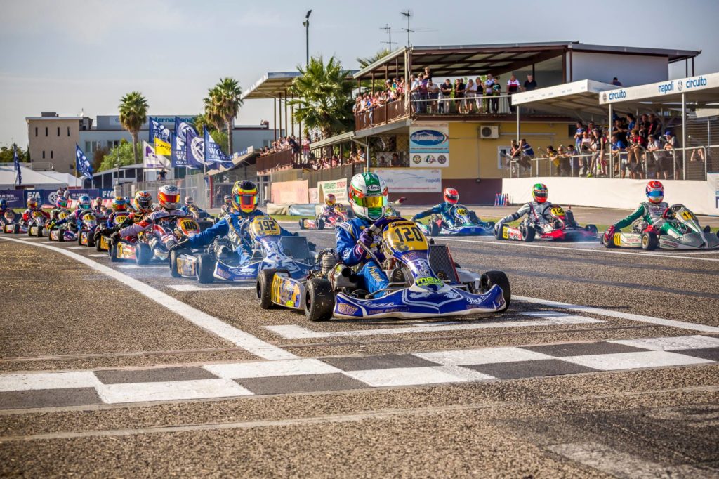 3 drives in the top 10 of CIK FIA World Championship