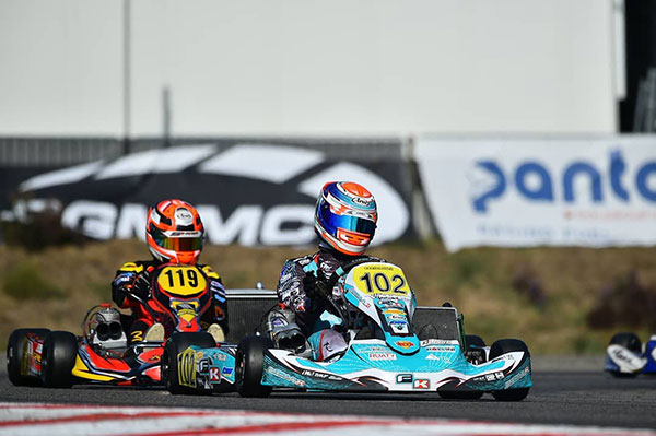 Pollini among the protagonists of the KZ2 FIA Karting International Super Cup in Genk