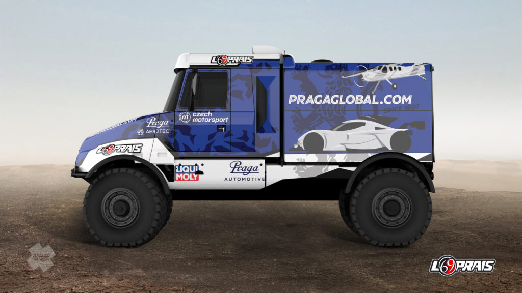 Instaforex Loprais Praga Team to race at Dakar Rally 2021 with two trucks