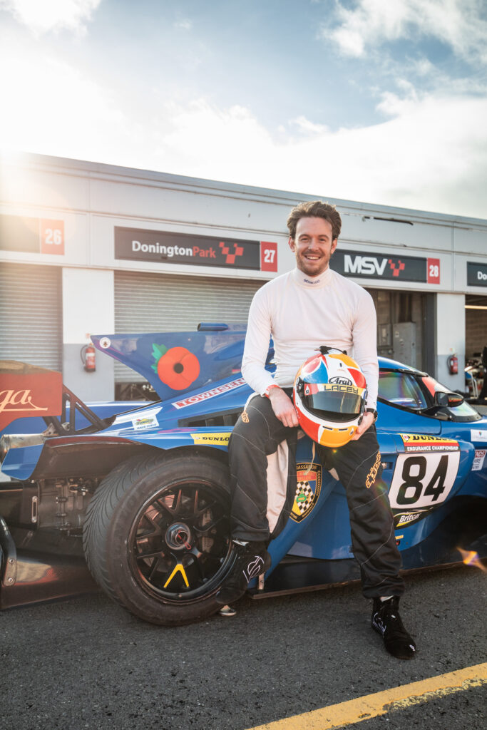 MILES LACEY BECOMES SMILES LACEY AS HE TESTS THE TURBO PRAGA R1 FOR SUPERCAR DRIVER