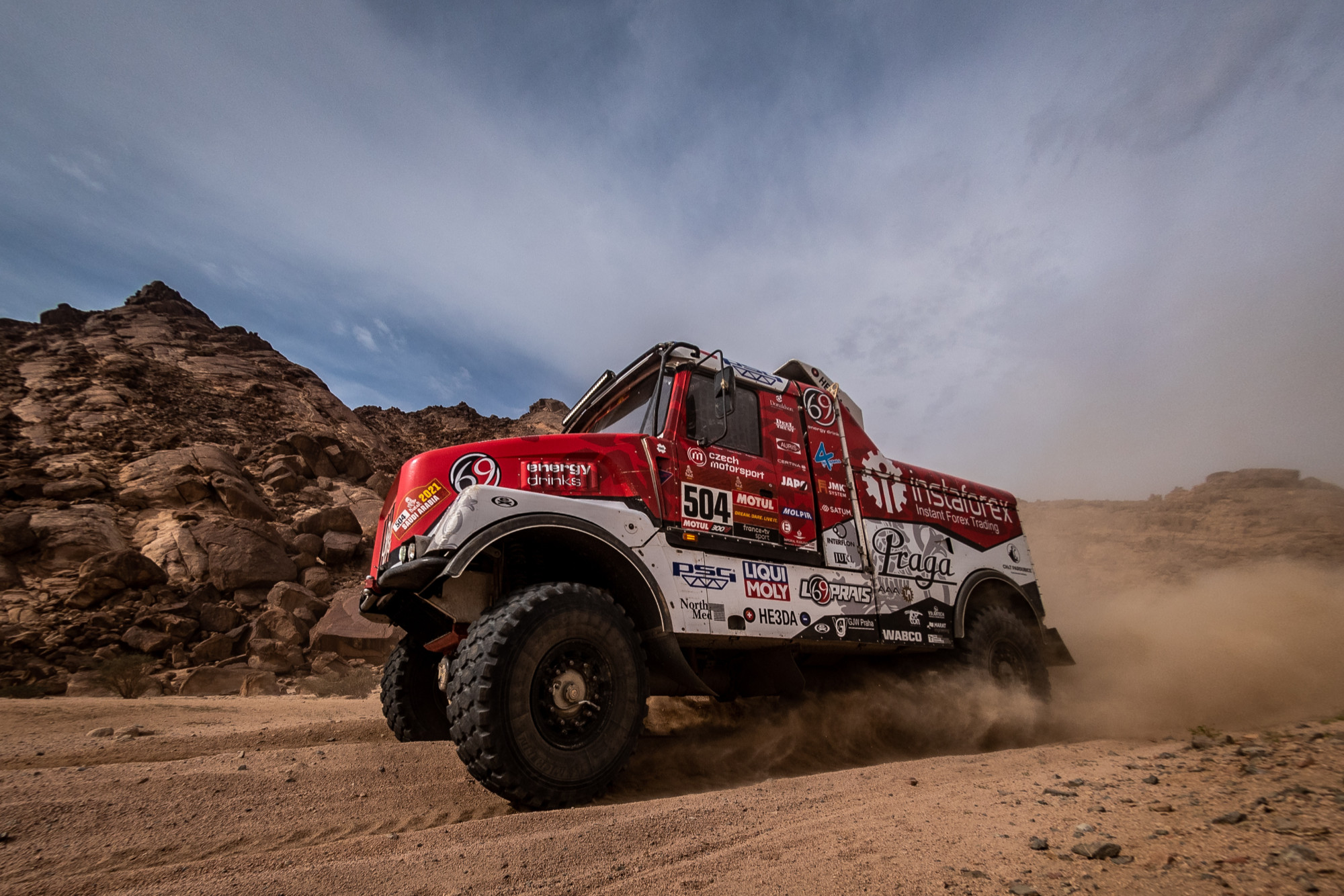 Dakar 2021: Aleš Loprais fought until last kilometres