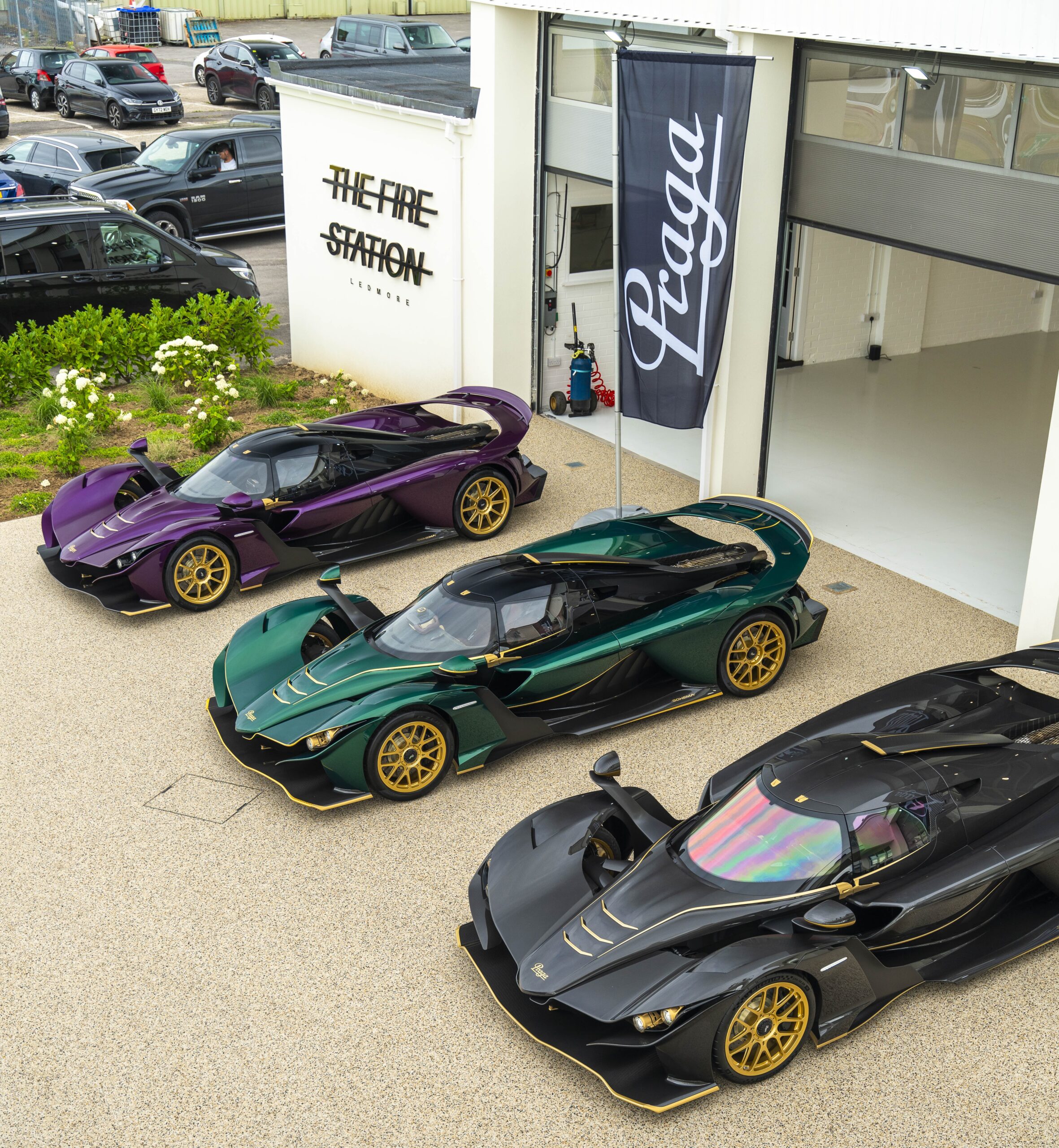 New Bohema owners move from Praga’s Goodwood stand to TV’s most famous track – the Top Gear TV Dunsfold circuit